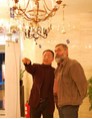 Director of the Blue Heaven company Mr.Raymond Chui and Frantisek Janak