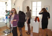 A visit of the exhibition of Frantisek Janak