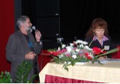František Janák a Helena Braunová při prezentaci.